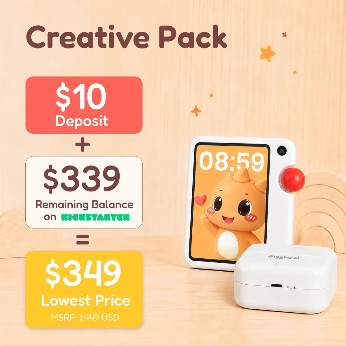 GigglePal Pocket: Creative Pack