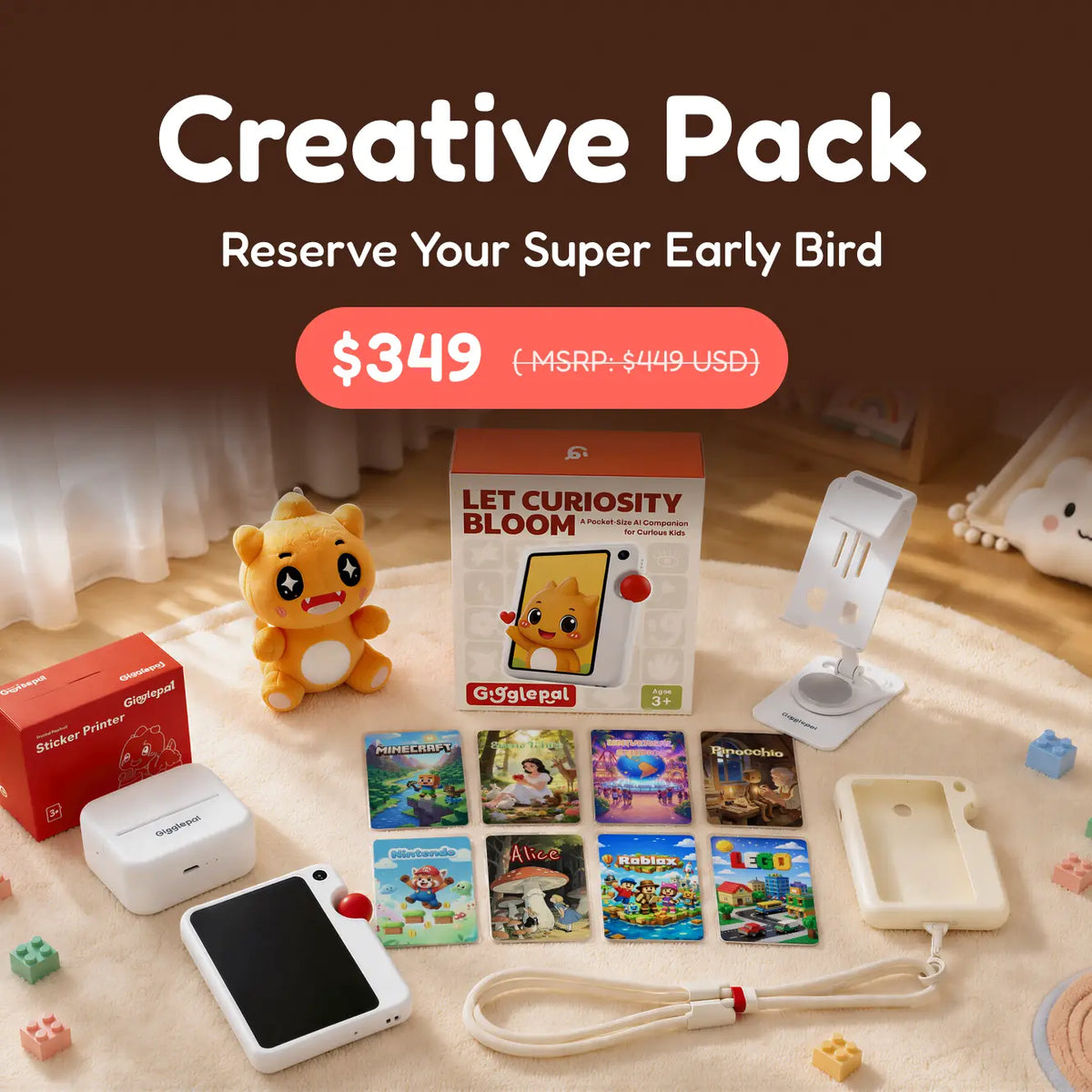 GigglePal Pocket: Creative Pack