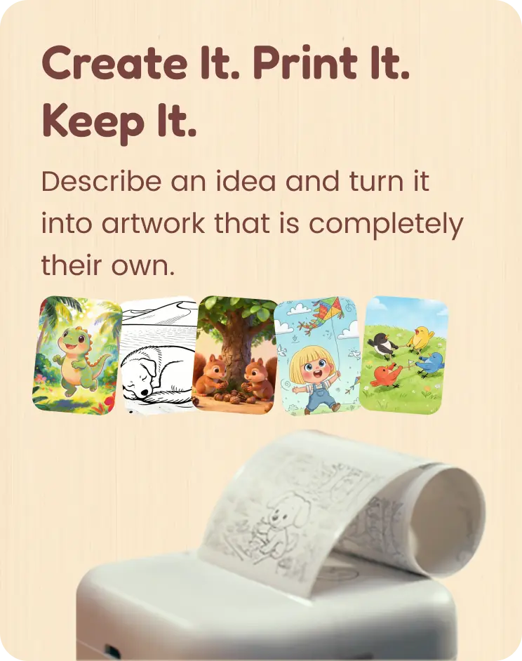 Create It. Print It. Keep It.