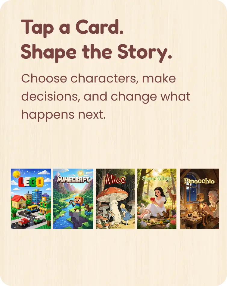 Tap a Card. Shape the Story.